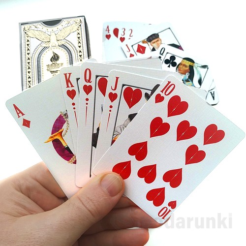 Vertical (Red) Playing Cards – Игральные карты – Официальный сайт фокусника Александра Елесина